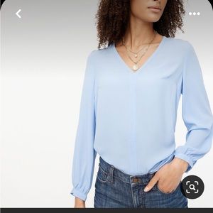 J. Crew Factory v-neck blouse